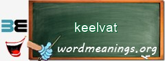 WordMeaning blackboard for keelvat